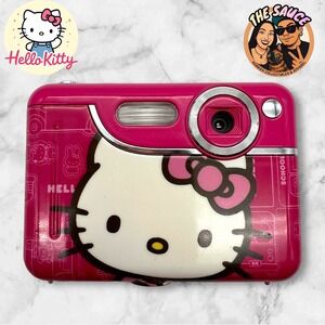 Hello Kitty Digital Camera Pink Silver Kids Fun‎ Photo Toy 2012